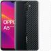 Kite Digital Oppo A5 (2020) Back Screen Protective Film Carbon Fiber Skin Transparent Screen Guard Sticker (Pack of 2)