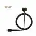 Amkette Black 30 Pin to USB Charging & Data Sync Cable for iPhone