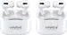Varni White Airgo Tws Earbuds With 12H Playtime Combo 12 Hours Bluetooth Earbuds (Pack Of 2)