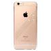 Memumi Apple Authorized Genuine Swarovski Crystal Series for iPhone 6S Plus and 6 Plus Transparent Back Cover Hard Bayer PC Material (AFC9313)
