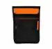 Saco Orange Durable Pouch Soft Sleeve Carrying Bag Case with Shoulder Strap Zipper