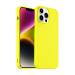 Yellowcult Apple iPhone 14 Pro Max Wacky Yellow Silicone Back Cover Case (6.7inch)