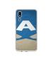 Casotec A Text Design Printed Silicon Soft TPU Back Case Cover for Samsung Galaxy A2 Core