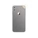 GADGETSWRAP Premium Material Skin Vinyl Decal Sticker Compatible With Apple iPhone Xs Max - Silver Titanium