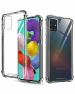 GADGETRONICS Samsung A51 Transparent Thermoplastic Polyurethane Shock Proof and Flexible Mobile Back Cover