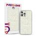 PROSKINS - Honeycomb White 3D Textured Mobile Back Skin/Sticker Only for OnePlus 5 (Pack of 1)