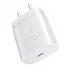 eKus 25 watt Super Fast Charging Adapter Compatible with Samsung Galaxy M51/M42/F23 5G/M53 5G/M52 5G/M33/M Series -White