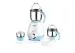 Preethi Blueberry MG-209 750W, 3 Jar Mixer Grinder, Blue & White