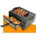 Wellberg Electric Tandoor Medium Size 2 in 1 Electric Tandoor and Grill Barbeque for Kitchen & Home with Accessories (BLACK)
