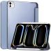 ProElite Case Cover for Apple iPad Pro 13 M4 2024 cover, Smart Translucent & Hard Back Case for Apple iPad Pro 13 inch M4 2024 with Pencil Holder [Support Auto Sleep/Wake ], Lavender