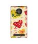 Casotec Hearts Design Printed Silicon Soft TPU Back Case Cover for Micromax YU Yuphoria