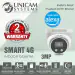 Unicam Systems 4G/5G Sim Card Camera Support Full HD Color 3mp HD 1080P Dome Camera for Home | Shop | Office | Farm | Construction Site | Sim Based Camera and LAN Based Indoor Camera