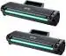 Dotpot 1043 Toner Cartridge Compatible for Samsung ML-1600/60/65/66/70/75/76/1676P/1860/65/65W/66/1866W, Scx-3200/3201/3201G/3205/3205W/3206W/3218 MLT - D 1666/1043 Toner (Pack of 2)