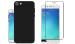 Shagya Black Tpu Tempered Glass Screen Protector For Oppo F3 (Pack Of 4)