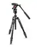 Manfrotto MVKBFRT-LIVE Black Befree Live Video Tripod Kit with Twist Leg Locks
