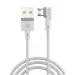 Portronics Konnect L 1.2M Fast Charging 3A Micro USB Cable with Charge & Sync Function (Grey)