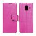 A D Enterprises Net Pink Flip Cover for Samsung J6 Plus | Magnetic Case | Shock Absorbent | Flip Cover Samsung J6 Plus