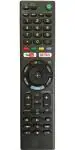NixGlobal URC153 Remote Compatible with for SONY SMART LED LCD TV Remote Controller (Black)