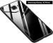 Xykos Black Silicon Mirror Glass Shockproof Bumper Case Cover for Samsung Galaxy J5 Prime