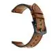 LIDDU Leather Smart Watch Strap for Fastrack Reflex Vox (Brown)