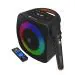 Portronics Dash Speaker:TWS Portable Speaker with Wireless Karaoke Mic. ,Black (POR 1339)