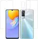 Gs Smart Front And Back Tempered Glass For Vivo Y51 2020, V2030, Vivo Y51, Y51 (Pack Of 3)