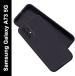 MOZETTE Back Cover for Samsung Galaxy A73 5G (Black, Dual Protection, Silicon, Pack of 1)