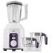 Havells Acrylonitrile Butadiene Styrene Hexo Blend Mix 1000 Watts With 3Jar Blender (White & Purple) , Ghfmgcbv100