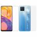 Kite Digital Realme 8 Pro Back Screen Protective Film Carbon Fiber Skin Transparent Sticker + Transparent Tempered Glass Screen Protector with Full Screen Coverage [Except Edges]