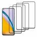 Kite Digital OnePlus Nord 2 (5G) (Black) Tempered Glass Screen Protector with Edge to Edge Coverage and Easy Installation Kit (Pack of 4)
