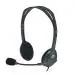 Logitech H111 Lightweight Wired On Ear Headphones (Black)