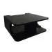 Papper Humra Set top Box Stand | WiFi Router Holder Wooden Wall Shelves | Setup Box Stand for Home | Wall Mount Stylish WiFi Router Holder TV Cabinet Living Room Furniture (Color-Black)