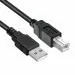 CABLES MASTER USB 2.0 Cable - A-Male to B-Male for Personal Computer, Printer (Black, 10 Meters)