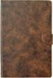 Mcase Artificial Leather, Silicon Brown Flip Cover For Samsung Galaxy Tab A 7 Inch Sm - T280, Sm - T285