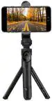 Glarixa Xt-02 360 Rotate Bluetooth Selfie Stick Stand Tripod for DSLR, Action Cameras & Smartphones (Black)
