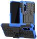 Accessories Kart Vivo V15 Pro Blue Plastic, Polycarbonate Shockproof Kickstand Back Case Cover