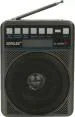 CLUBCLASSY Sonilex SL-526 Speaker Vintage Look with Bluetooth FM Radio (Grey)
