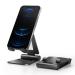 Striff Mobile Cell Phone Stand Holder for Smartphones, Tablets (Black)
