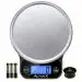 ActiveX Quanty Digital Kitchen Scale with Large Backlit Display, Black| Free pop-up mobile holder