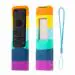 Caldipree Silicone TV Remote Cover Compatible with Samsung Smart TV Remote 2023 BN59-01432A BN59-01432J BN59-01432 Case with Remote Loop (Remote NOT Included) (Multi)