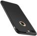 XOVO Back Cover for Apple iPhone 8 Plus (Black, Dual Protection, Silicon, Pack of 1)
