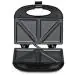 Agaro 33185 Elegant, 800W 4 Slice Sandwich Maker, Black