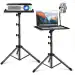 Tech Gear Projector Stand,Laptop Tripod Stand Adjustable Height 17.7 to 47.2 Inch Laptop Stand