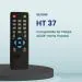 RESORB Remote Control Compatible for Philips SPA7000B/94 90 W & SPA6700B/94 Home Theatre (Black)