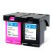 TRENDVISION 123 XL (Black & Tricolor) Imported Combo Ink Cartridge for Printers Deskjet 1110 2130 2132 2133 2134 3630 3632 3637 3638 (Works in Dubai, Saudi Arabia, Oman)