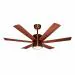 Khaitan Super Life Opulence 1210mm BEE Star Rated Hi-Speed Ceiling Fan Anti Rust Energy Saving Warranty (2 years) (Darkwood, Pack of 1)