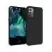 Lustree Nokia G21 Black Silicone Shock Absorbent Mobile Back Cover - 18 x 5 x 0.05 cm