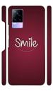 YAPZONE | Smile Red | Designer Printed Hard Back Cover for Vivo Y73 Premium & Attractive Case for Your Smartphone