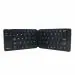 Portronics Chicklet POR-973 Foldable QWERTY Rechargeable, Bluetooth Wireless Keyboard, Black