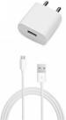 Webilla Wall Charger Accessory Combo For Moto G6 Plus (White)